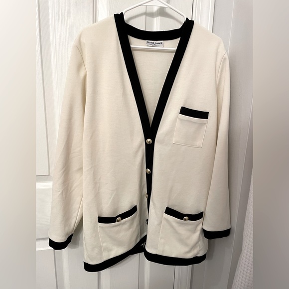 Alfred Dunner Jackets & Blazers - VINTAGE ALFRED DUNNER BUTTON DOWN LIGHT BLAZER / CARDIGAN